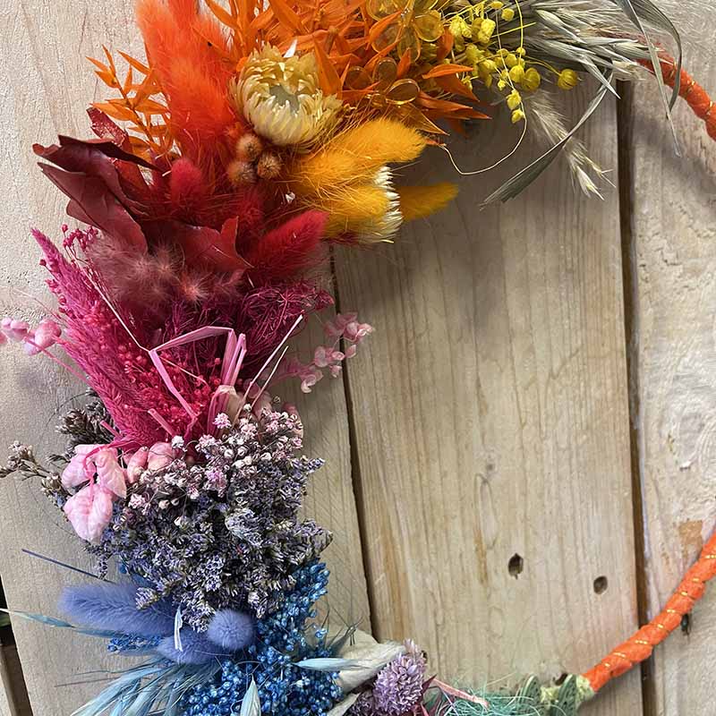 Trockenblumen kranz-Düsseldorf