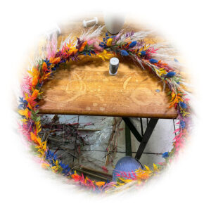 Workshop Trockenkranz_Workshop Trockenblumen_eigenen Trockenblumenkranz binden