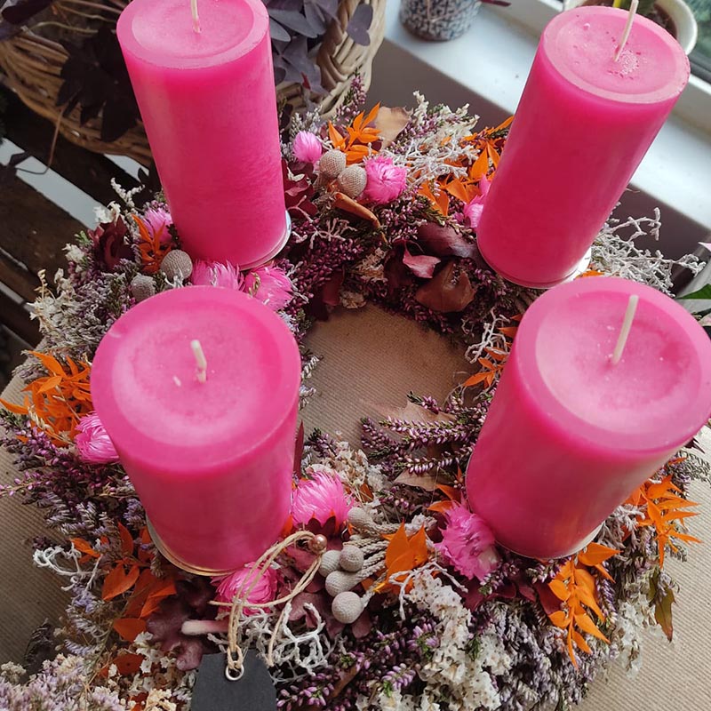 Adventskranz Workshop_ Adventskranz selber binden_Kurs für Adventskranz Düsseldorf