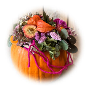 Workshop Erntedank Kürbisgesteck Herbstdeko_Düsseldorf Urdenbach